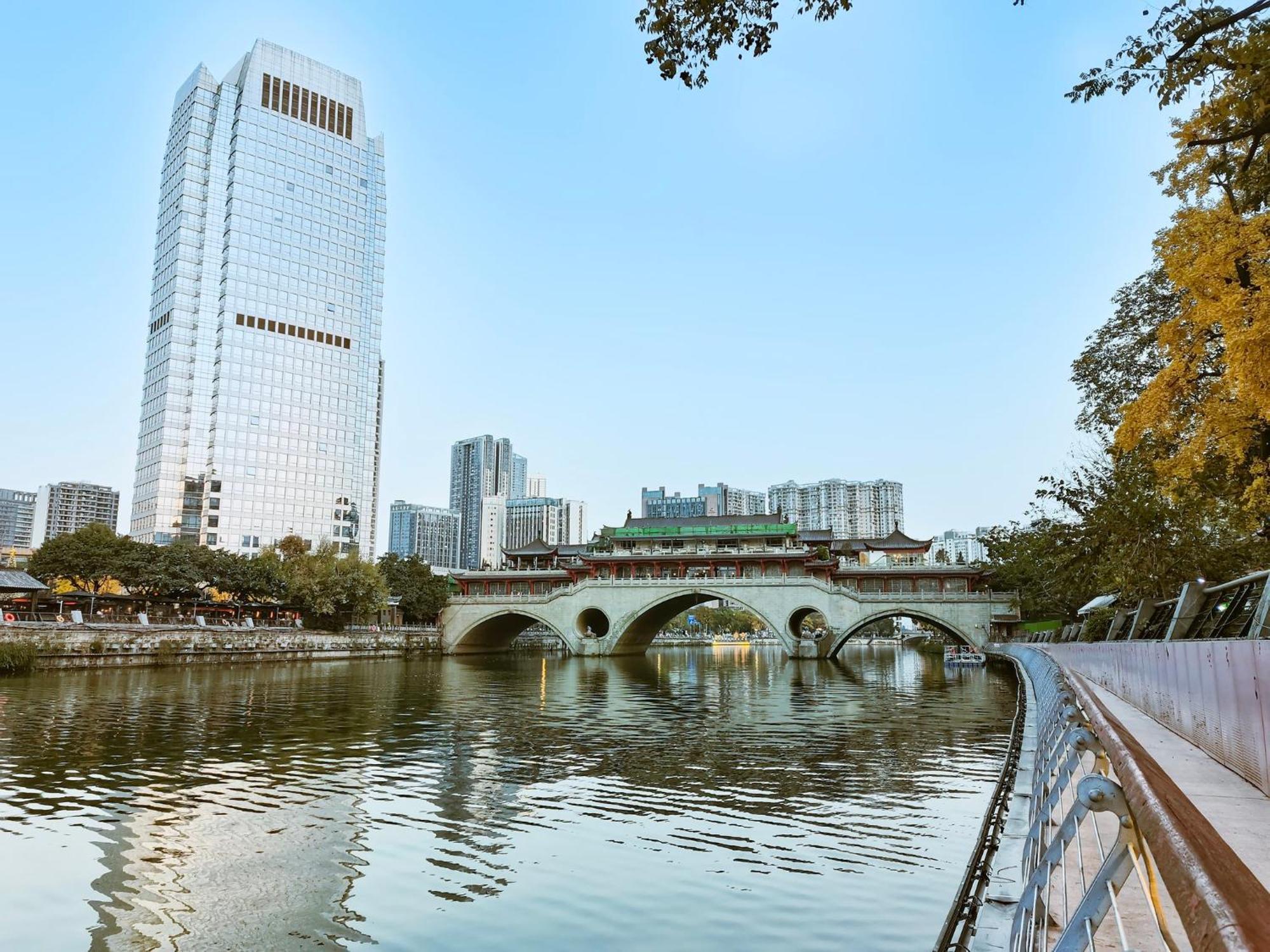 Holiday Inn Chengdu Qinhuang By Ihg Exterior foto